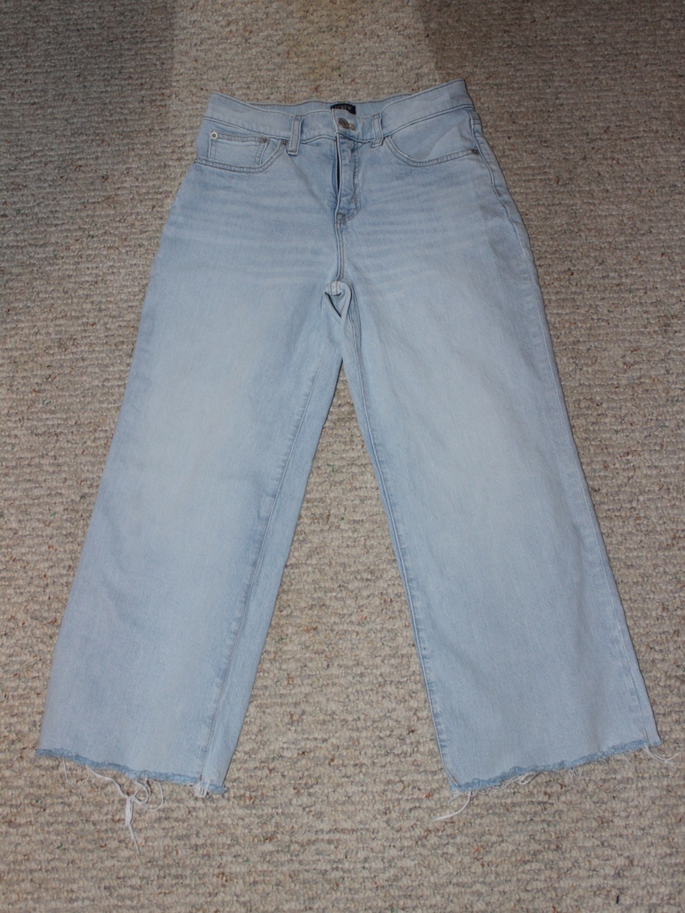 J. Crew Petite Wide Leg Crop Women's Jeans